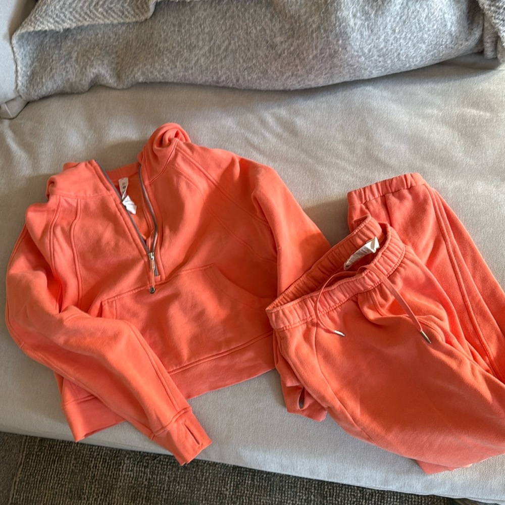 Lululemon oversized Scuba Hoodie and Sweats